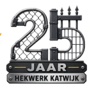 Hekwerk Katwijk 25 jaar